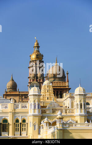 Indien, Karnataka, Mysore, Palast von Mysore Stockfoto