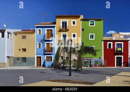Spanien Region Valencia, Provinz Alicante, Villajoyosa, Costa Blanca Stockfoto
