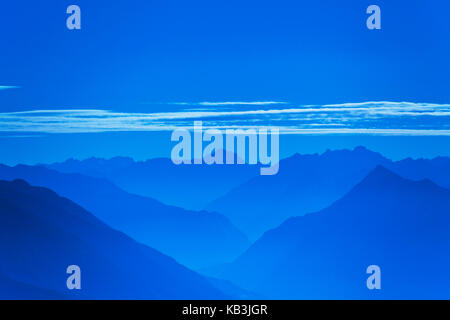 Österreich, Tirol, Oberinntal, hoher Riffler, Parseierspitze, Stockfoto