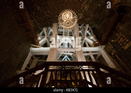 Salzbergwerk Wieliczka, Polen, Europa Stockfoto