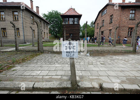 Weltkrieg NS-Konzentrationslager Auschwitz, Polen Stockfoto