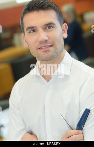 Sicher attraktiver Mann Stockfoto