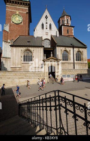 Wawel-Kathedrale in Krakau, Polen, Europa Stockfoto