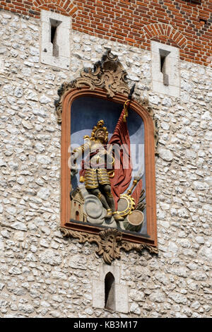 St. Florian's Gate in Krakau, Polen, Europa Stockfoto