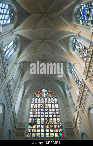 Belgien, Antwerpen, Groenplaats, Onze-Lieve-Vrouwekathedraal Kathedrale, Decke Stockfoto