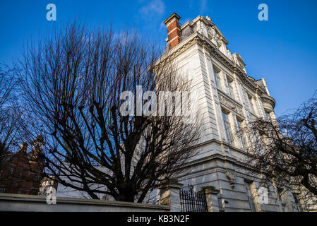 Belgien, Antwerpen, zurenborg, Jugendstil Architektur, Detail Stockfoto