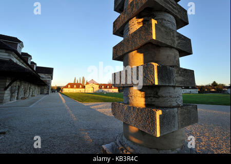 Frankreich, Doubs, Arc et Senans, Arc et Senans königliche Saline errichtet von dem Architekten Claude Nicolas Ledoux, als Weltkulturerbe von der unesco Stockfoto