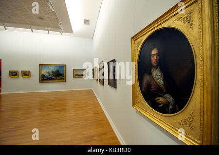 Frankreich, Moselle, das Museum der "Cour d'Or - Metz Métropole', Porträt des Menschen zugewiesenen Vivien Joseph Stockfoto