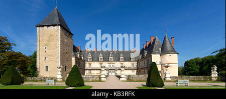 Frankreich, Meurthe et Moselle, Fléville-devant-Nancy fleville Schloss Stockfoto