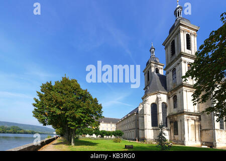 Frankreich, Meurthe et Moselle, Pont A Mousson, die Premontes Abbey, die Kirche Stockfoto