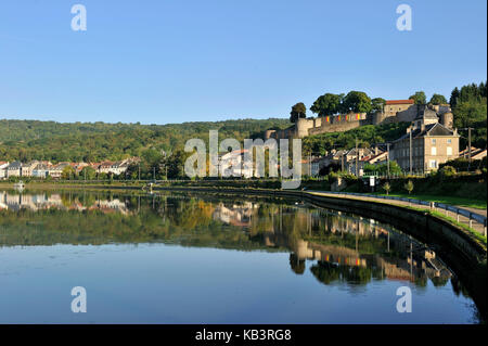 Frankreich, Mosel, Moseltal, Sierck-les-Bains Stockfoto