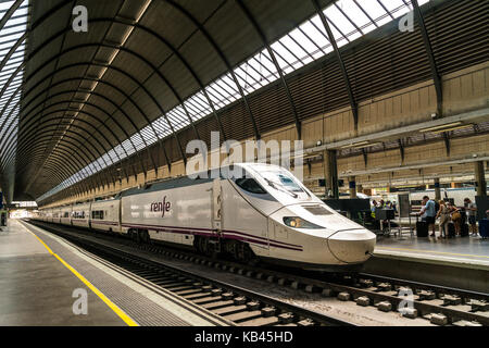 Bahnhof in Sevilla, Spanien Stockfoto