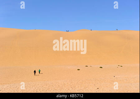 Namibia, erongo, Swakopmund, Long Beach, Sanddünen in der Namib Wüste Stockfoto