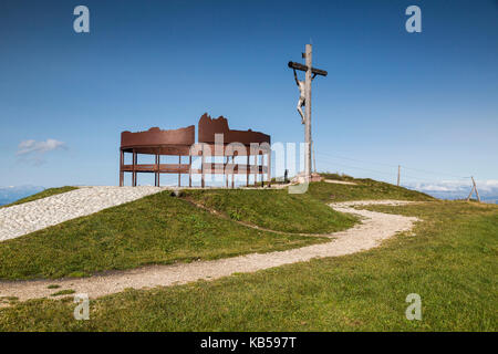 Europa, Italien, Alpen, Dolomiten, Berge, Südtirol, Gröden, geislergruppe, Seceda Stockfoto