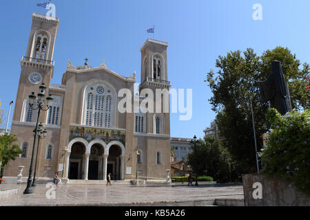 Metropolitan Cathedral, Athen, Attika, Griechenland Stockfoto