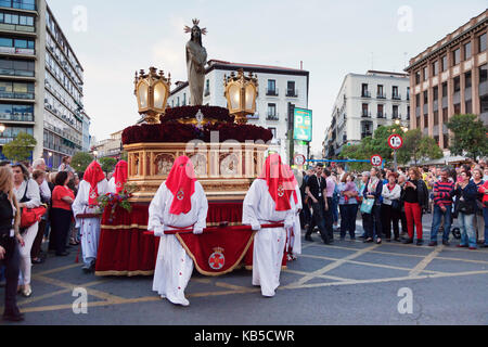 Ostern, Prozession, Semana Santa, Madrid, Spanien, Europa Stockfoto