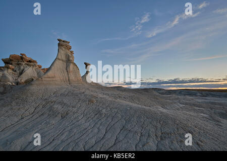 Hoodoos, Ah-Shi - Sle-Pah Wildnis Studie, New Mexico, Vereinigte Staaten von Amerika, Nordamerika Stockfoto