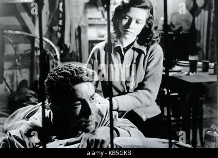 Sie leben BEI NACHT 1948 RKO Radio Pictures Film mit Cathy O'Donnell und Farley Granger Stockfoto