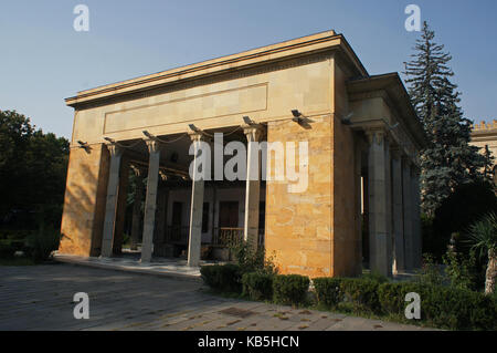 Stalin Museum in Gori - Haus Stalins der Geburt Stockfoto