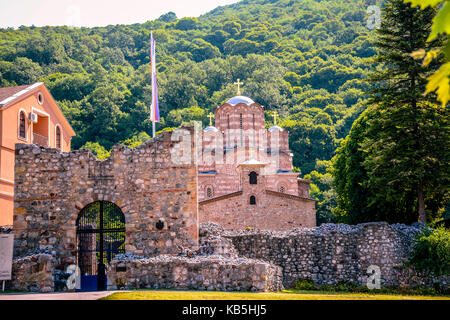 Serbisch-orthodoxe Kloster Ravanica Stockfoto