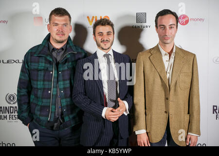 London, England, UK. 28 Sep, 2017. Wirft der edlen Erde besuchen Raindance Film Festival Screening bei Vue Leicester Square, London, UK. Credit: Siehe Li/Alamy leben Nachrichten Stockfoto