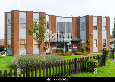 Der Showroom von TAPI-Teppiche und Böden aus Orpington, Kent. Stockfoto