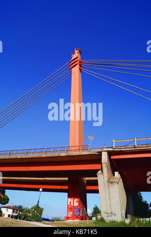 Indiano Brücke Florenz Italien Stockfoto