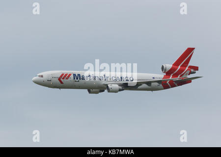 MD-11 PH-MCP von Martinair Cargo Stockfoto