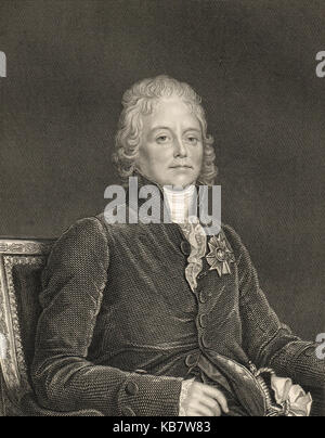 Charles Maurice de Talleyrand-Périgord (1754–1838) Stockfoto