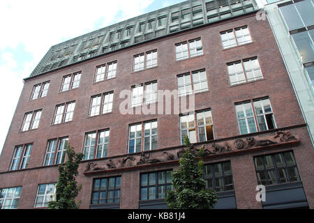 Wohnhaus in der Zimmer Straße in Berlin. Stockfoto