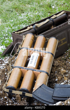 WW 11 Reenactment an der Sieg zeigen, Großbritannien Stockfoto