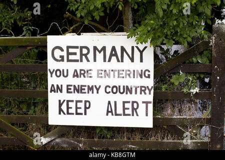 WW 11 Reenactment an der Sieg zeigen, Großbritannien Stockfoto