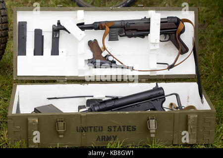 WW 11 Reenactment an der Sieg zeigen, Großbritannien Stockfoto