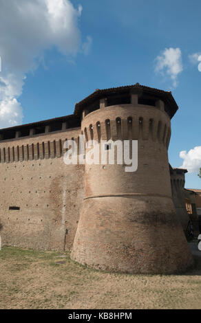 Bertinoro (Forlì Cesena, Emilia Romagna, Italien) Das Schloss auf dem