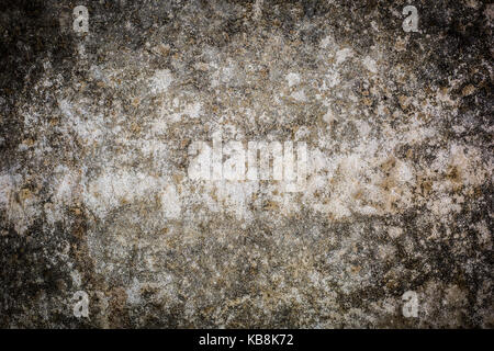 Braun, kiesig, sandig konkrete Textur. Stockfoto