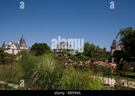 Die Jardins du Thabor, Rennes, Bretagne, Frankreich Stockfoto