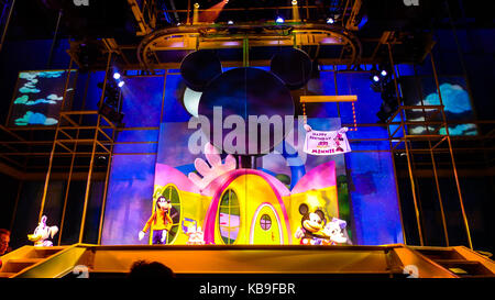 Disney Junior Mickey Mouse Clubhouse in Disney World, Orlando, Florida Konzept Stockfoto