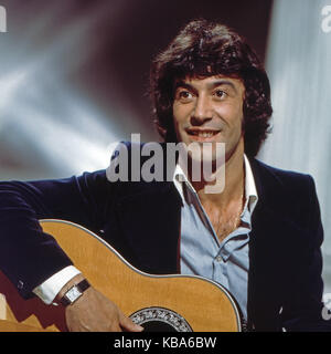 Liedercircus, Musikshow, Deutschland 1977, Gaststar: Albert Hammond Stockfoto