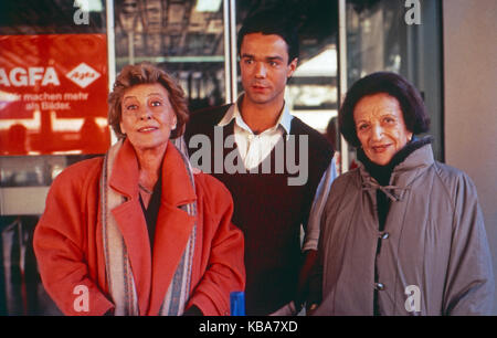 Bei Thea, Fernsehfilm, Deutschland 1988, Regie: Dominik Graf, Darsteller: Marianne Hoppe, Hannes Jaenicke, Ida Ehre Stockfoto