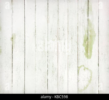 Alte Holz gemalten Bretter für Hintergrund Stockfoto