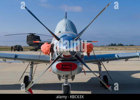 Airshow Festa Al Cel, Lleida (Barcelona) Spanien, Flugzeug Stockfoto