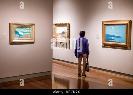 Richmond Virginia, Virginia Museum of Fine Arts, VMFA, McGlothlin Collection of American Art, Impressionismus, Childe Hassam, Mary Cassatt, Galerien, i Stockfoto