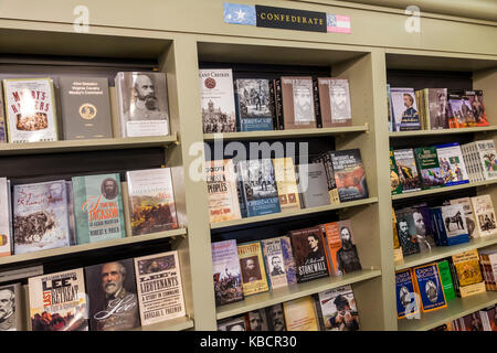 Fredericksburg Virginia, Fredericksburg Battlefield Visitor Center, Bürgerkrieg, Geschichte, Ausstellungsausstellung Sammlung Shopping Shopper Shopper Shop Shops Stockfoto