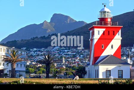 Green Point Lighthouse, Kapstadt Stockfoto