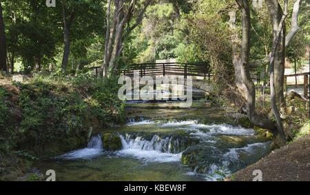 Der Nationalpark Krka ist eines der schönsten Reiseziele in Kroatien. Mehr als 1 Millionen Besucher kamen im Jahr 2016. (29. Juni 2017) | Verwendung weltweit Stockfoto