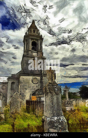 St.-Georgs Kirche, Portland, Dorset Stockfoto