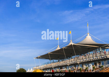 Goodwood Rennen in West Sussex Stockfoto