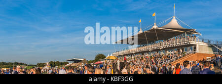 Goodwood Rennen in West Sussex Stockfoto