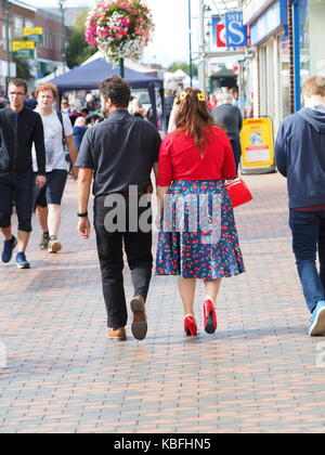 Sittingbourne, Kent, Großbritannien. 30 Sep, 2017. UK Wetter: trocken mit sonnigen Perioden in Sittingbourne. Credit: James Bell/Alamy leben Nachrichten Stockfoto