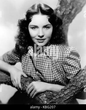 JENNIFER JONES (1919 – 2009) U.S. Schauspielerin ca. 1950 Stockfoto